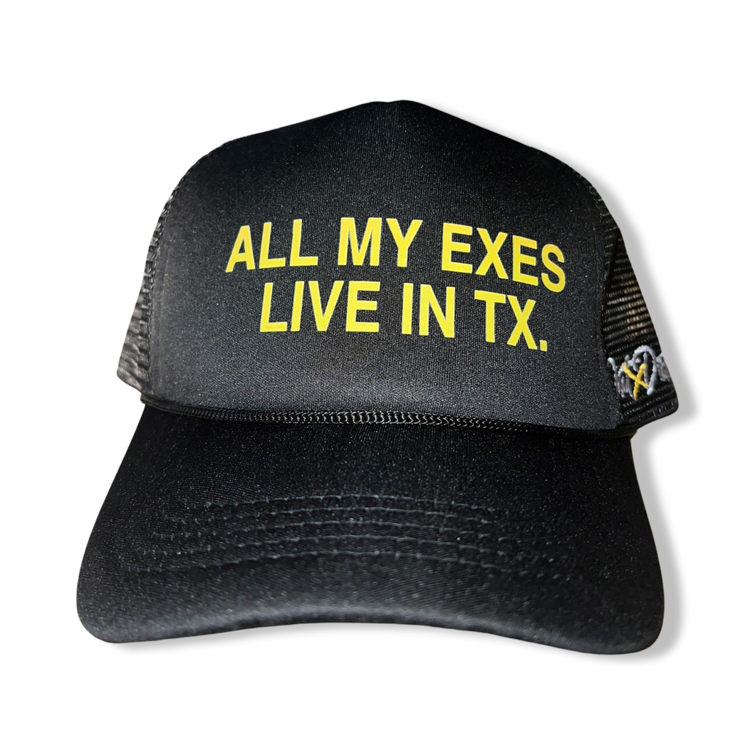 Outdated Trucker Hat Black/Yellow