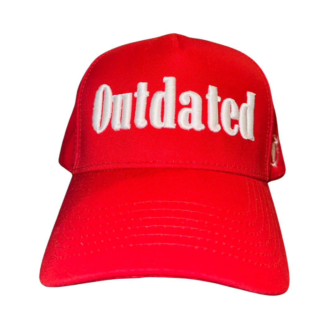 Outdated Snapback Red/White