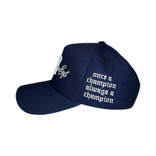 Load image into Gallery viewer, Outdated Snapback Navy/White
