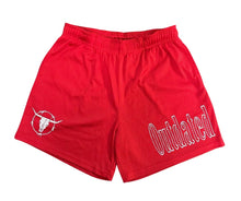 Load image into Gallery viewer, Outdated Mesh Shorts Red/White
