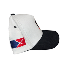 Load image into Gallery viewer, Outdated Snapback White/Black Corduroy
