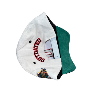 Outdated Snapback White/Black Corduroy