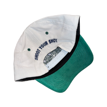 Load image into Gallery viewer, Outdated Snapback White/Green Corduroy
